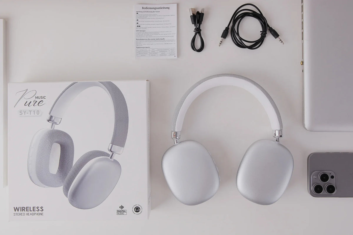 Cross-Border P9 Air Max Over-Ear for 5.4 Headphones Active Noise Cancellation (ANC) Knob Music Gaming Compatible for