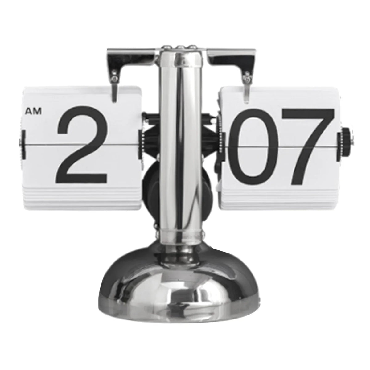 Clock Digital  Down Clock Retro Minimalist Single Foot Mechanical Auto  Clock Desk Clock for Home Livingroom