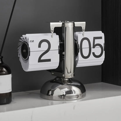 Clock Digital  Down Clock Retro Minimalist Single Foot Mechanical Auto  Clock Desk Clock for Home Livingroom